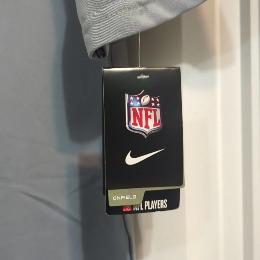 Nike Infield Seattle Seahawks Adams #33 Gray Jersey NWT - Picture 2 of 6